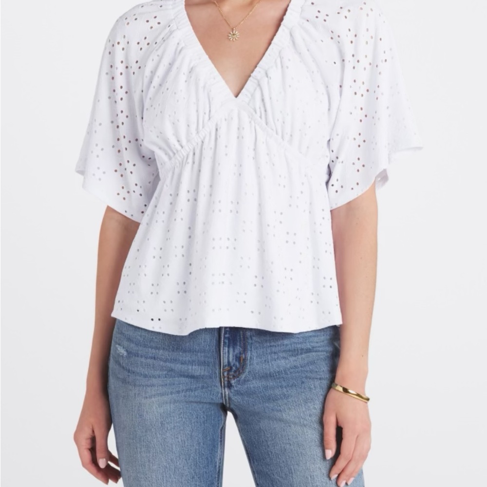 Beacon Davis Short Sleeve Knit Top